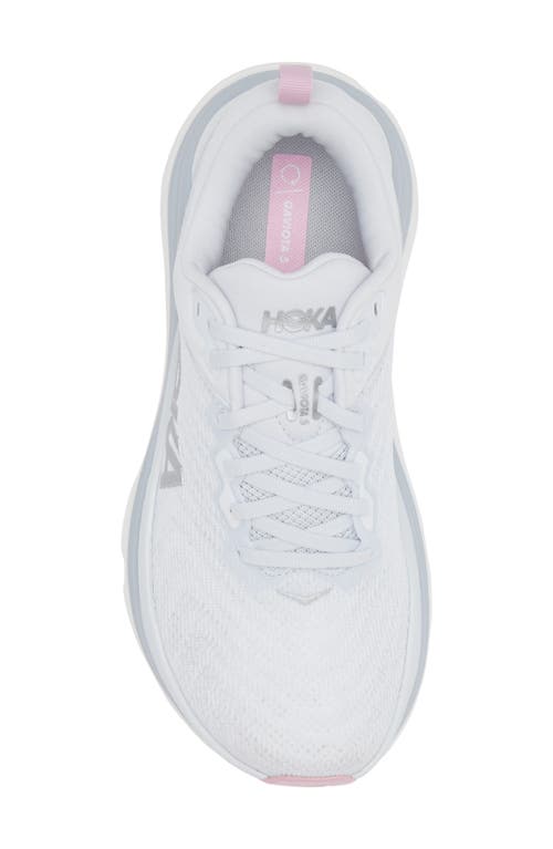 Hoka Low Top Sneakers Flat Sole In Sea Ice/pink Twilight
