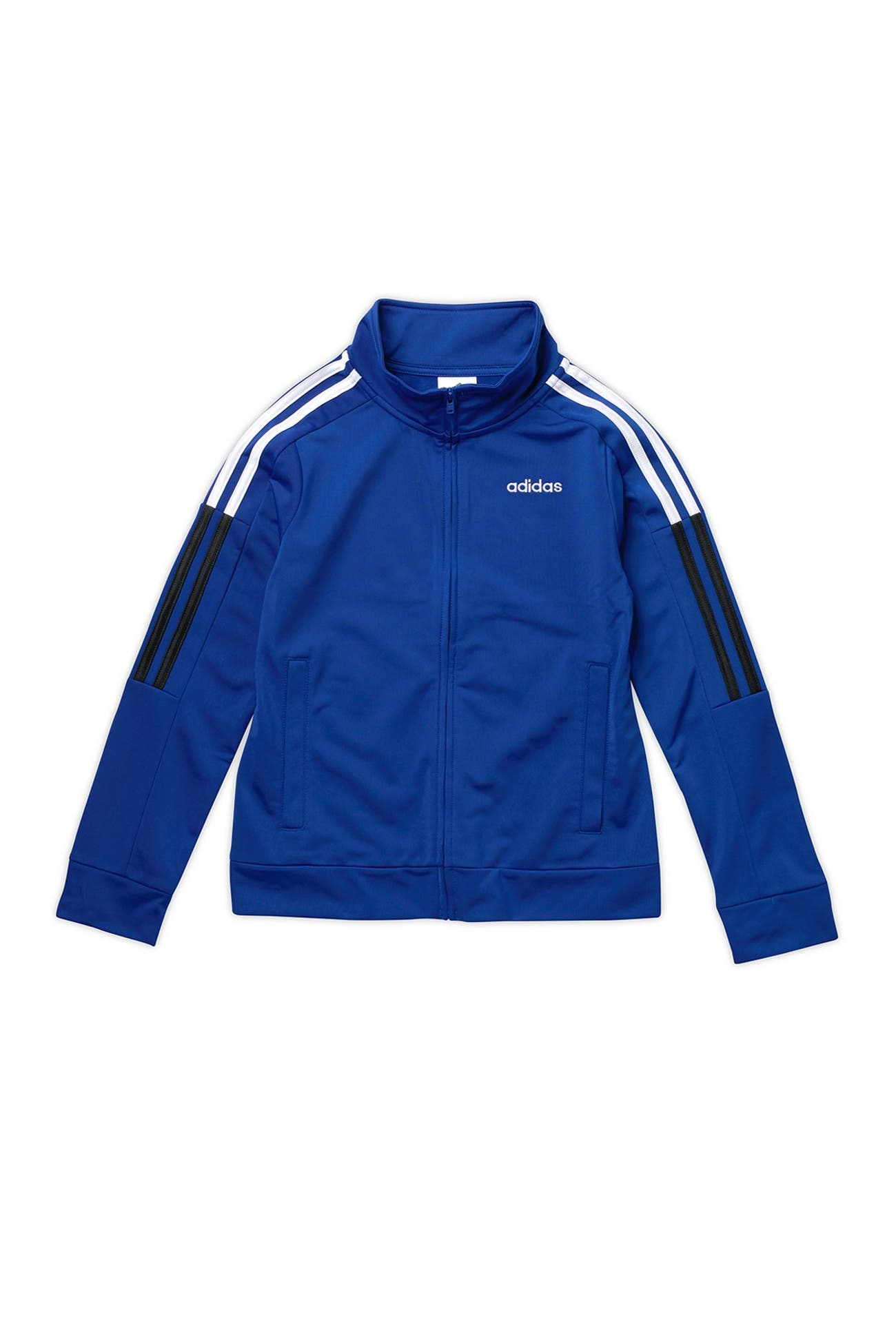 adidas triple stripe baseball jacket