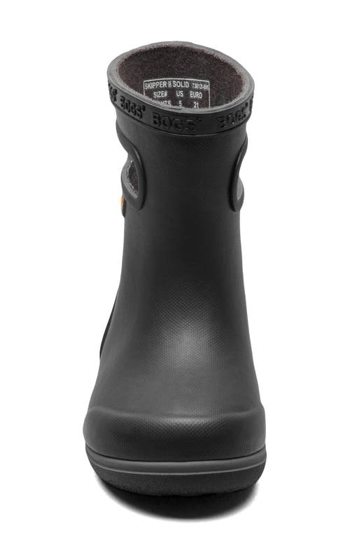 Bogs Skipper Ii Waterproof Rain Boot In Black