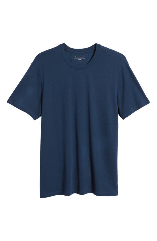 Shop Daniel Buchler Crewneck Pajama T-shirt In Dust Blue