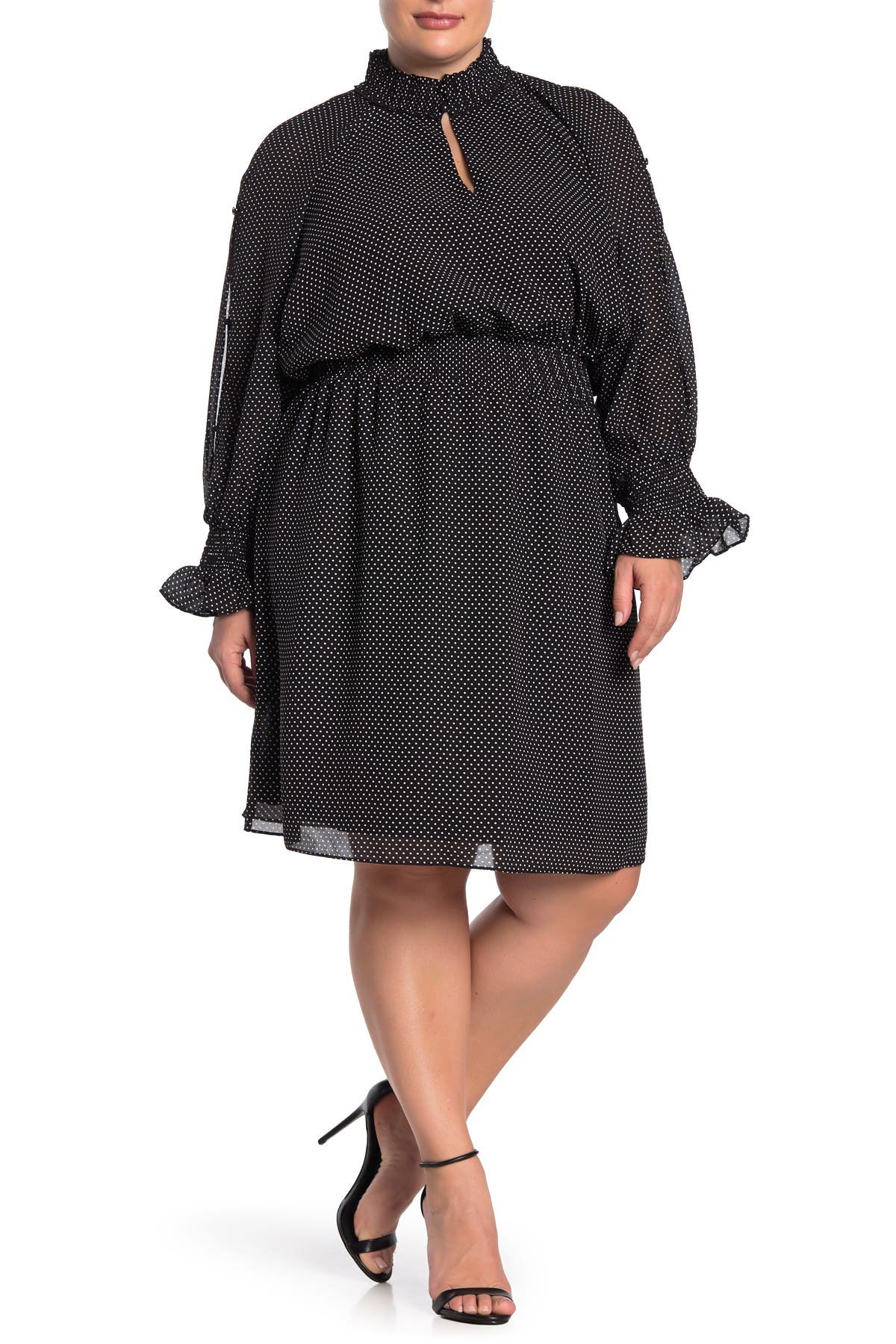 rachel roy polka dot dress