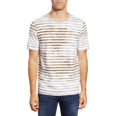 Boss Tirch Regular Fit Crewneck T-Shirt, Beige