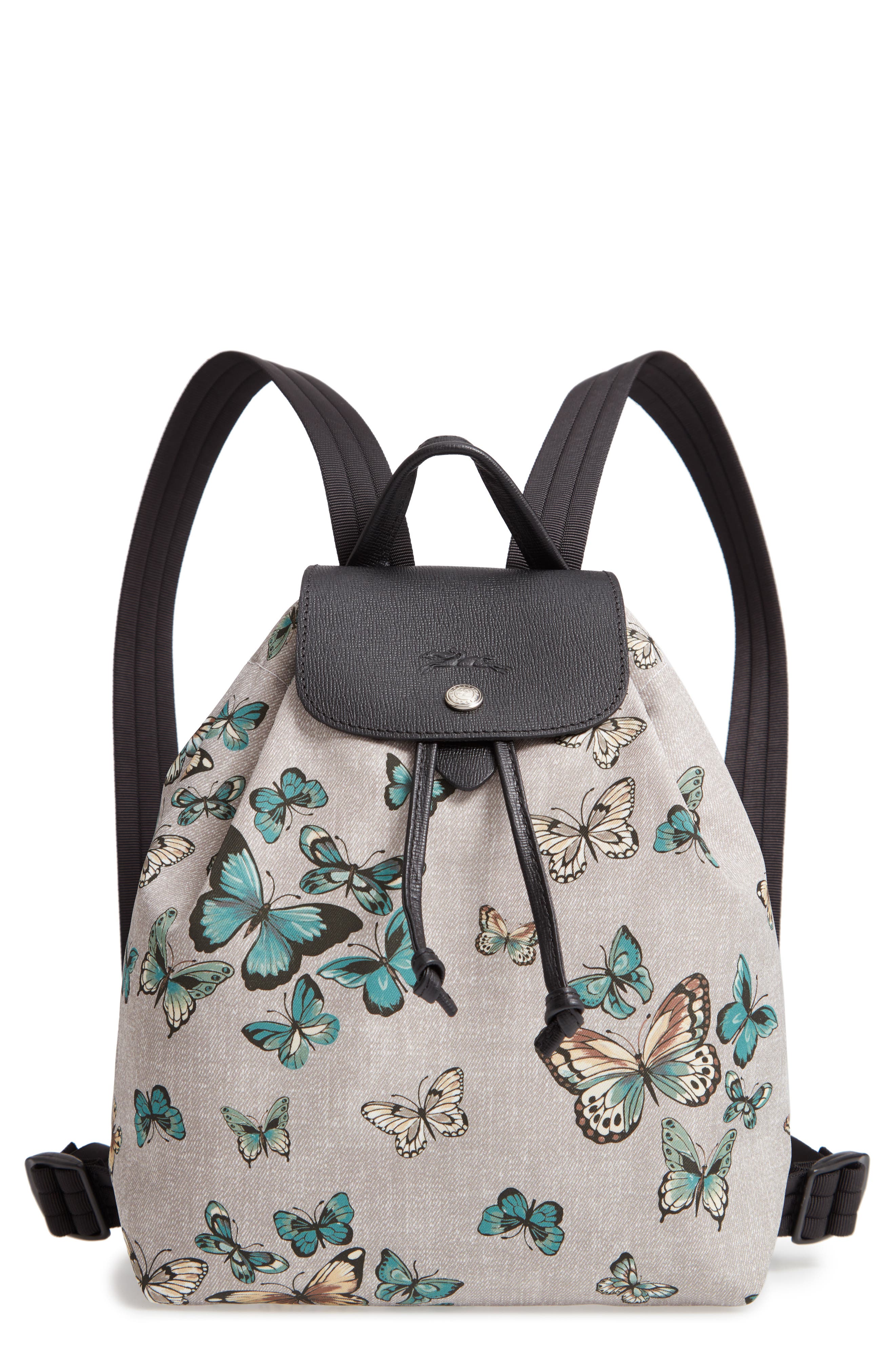 longchamp butterfly backpack