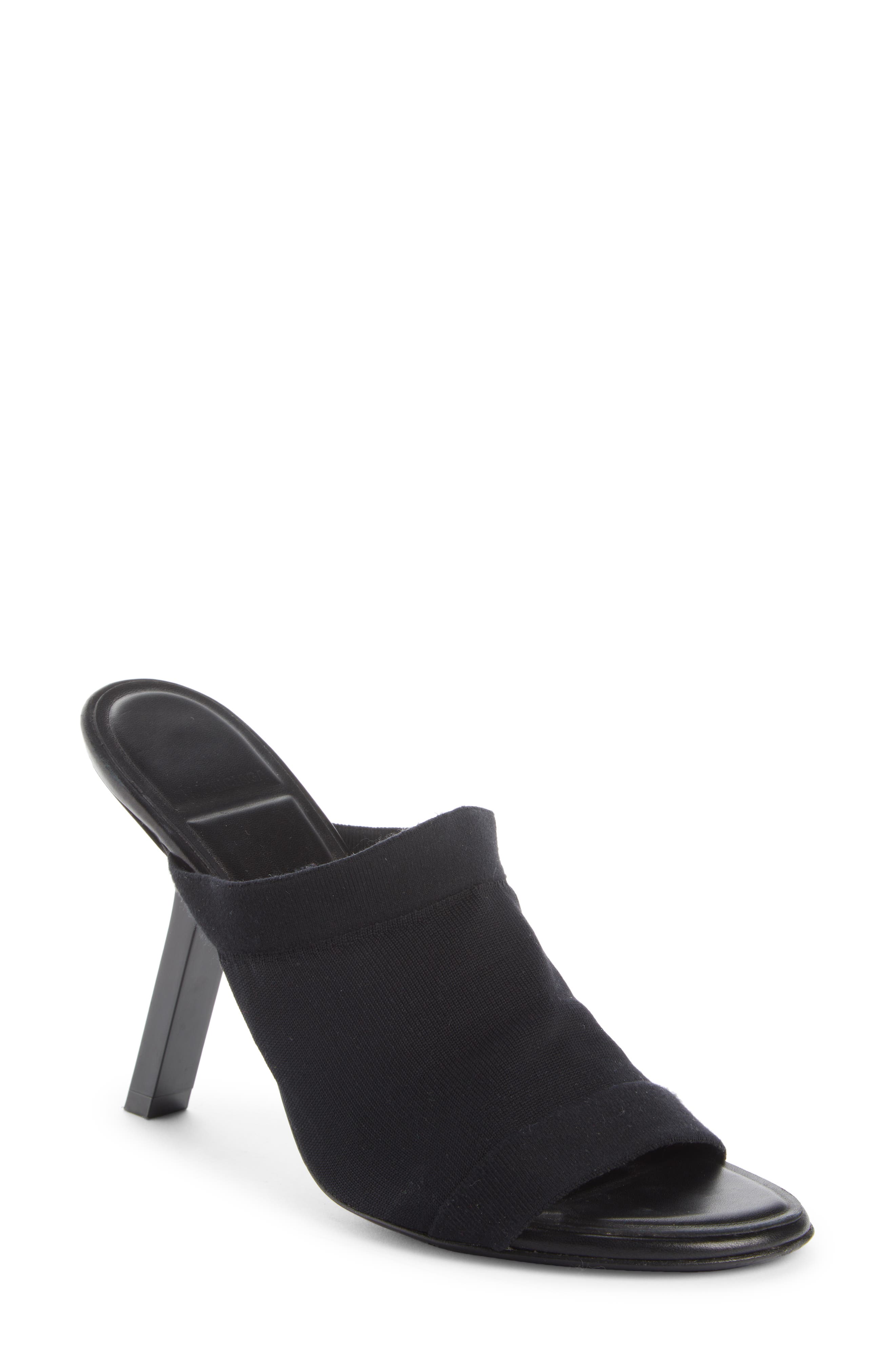 Balenciaga block heel cheap sandal