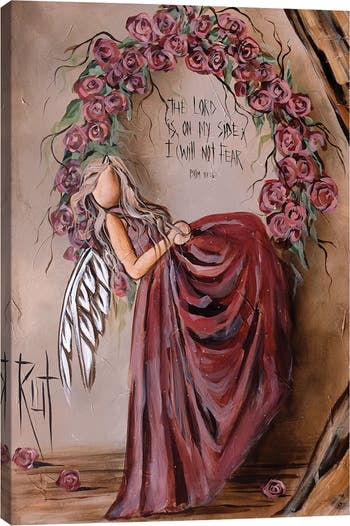 The Lord Is On My Side by Rut Art Creations Canvas Wall Art 18