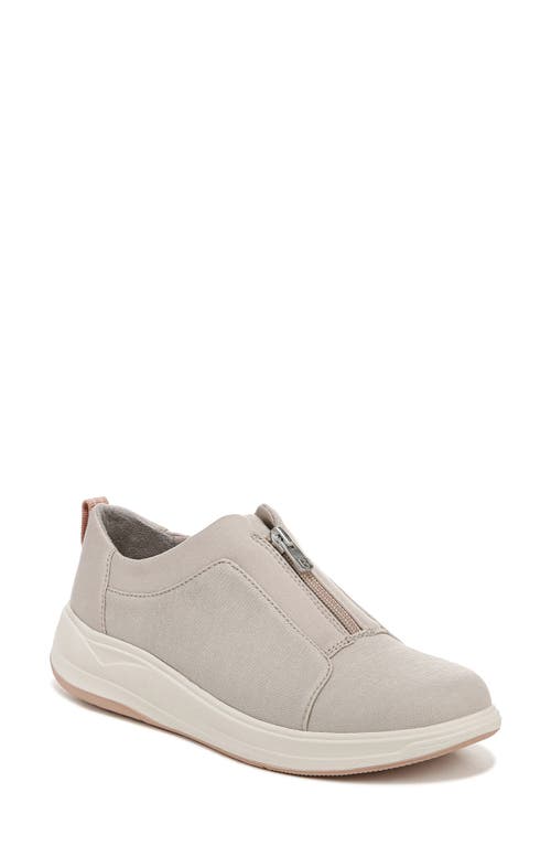 BZees Take It Easy Sneaker in Simply Taupe Shimmer Fabric