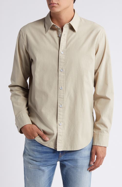 Shop Rag & Bone Finch Ripstop Button-up Shirt In Fossil