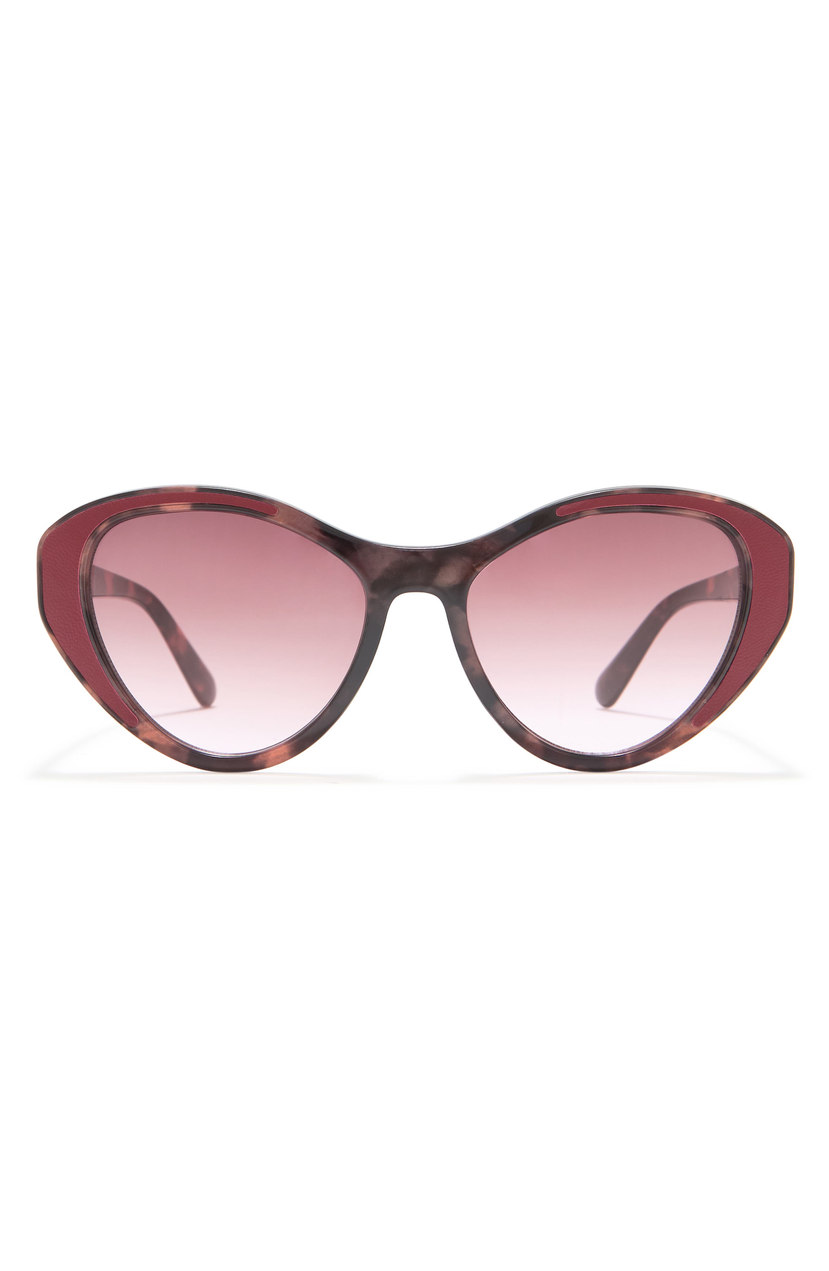 Vince Camuto 62mm Oval Sunglasses In Pink Tort