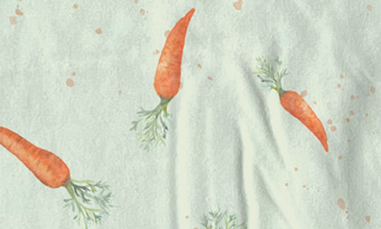 Shop Laree + Co Lillian's Carrots Convertible Footie In Green