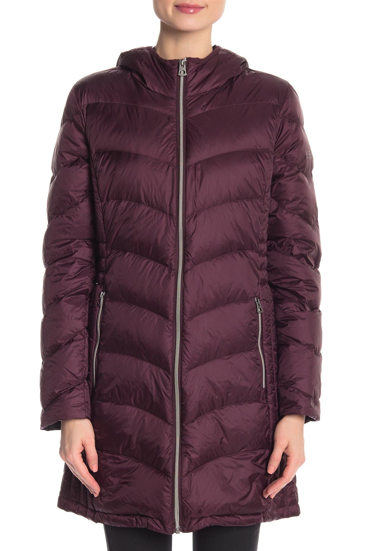 lucky brand missy hooded puffer jacket