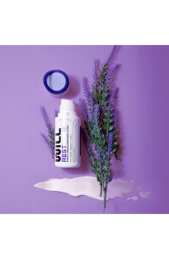 Will Perform Nightly Sleep + Muscle Recovery Lotion