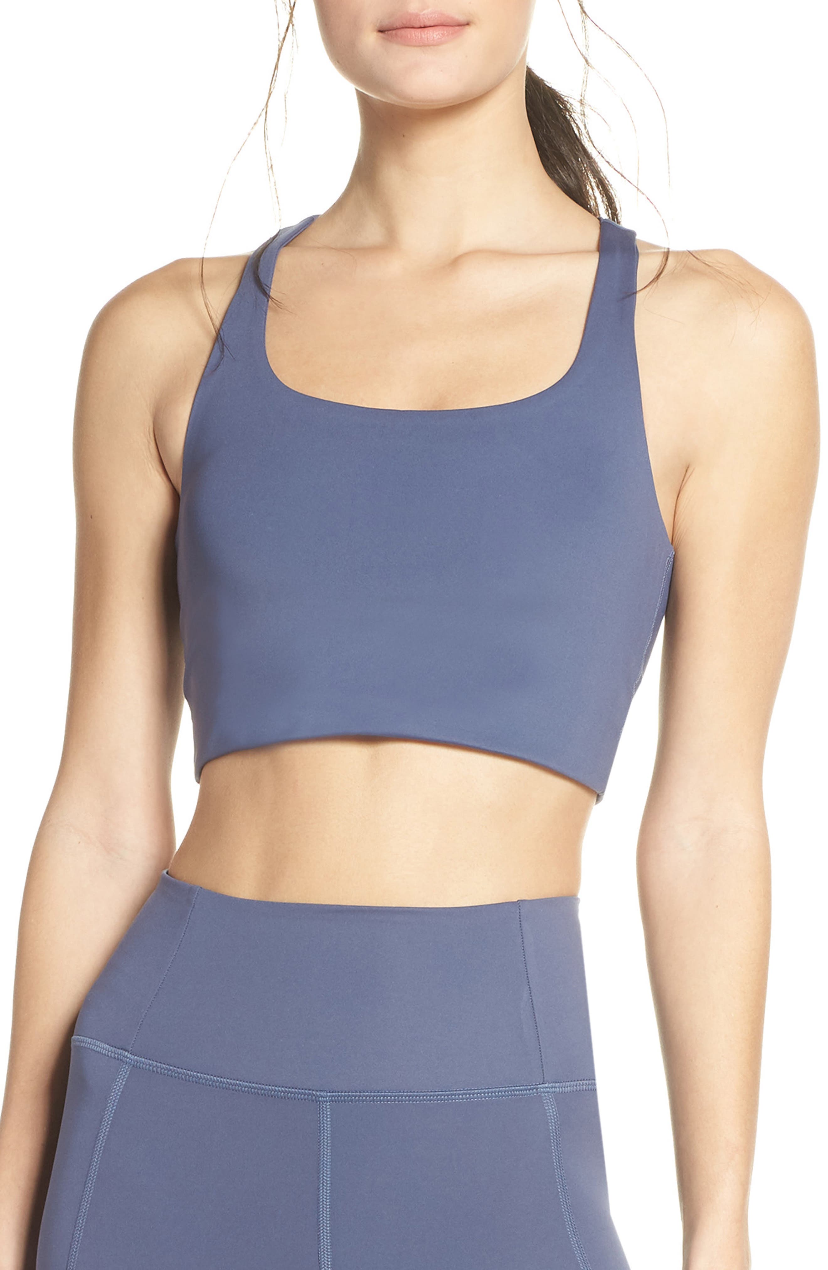 Girlfriend Collective Paloma Sports Bra, Purple