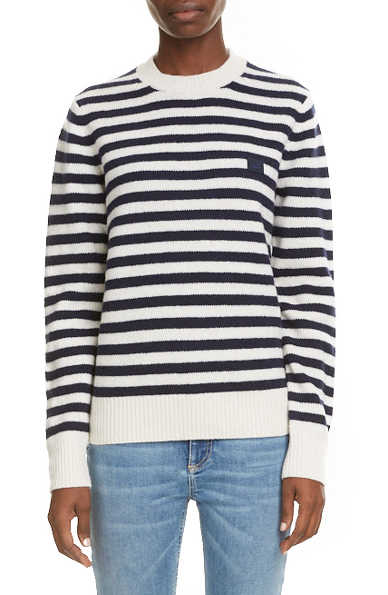 acne studios striped sweater