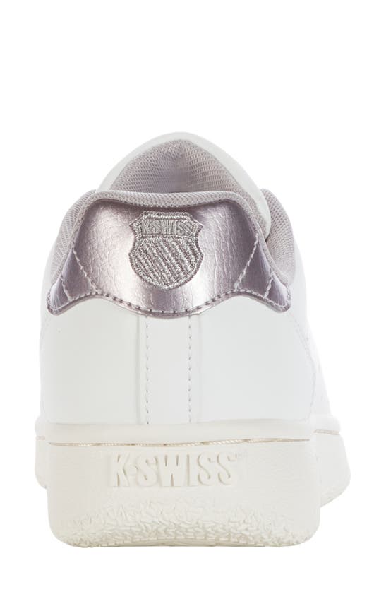 Shop K-swiss Classic Pf Sneaker In Brilliant White/copper/white