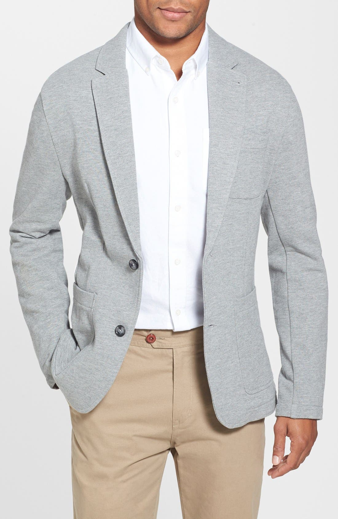 Original Penguin Piqué Knit Cotton Blazer Nordstrom