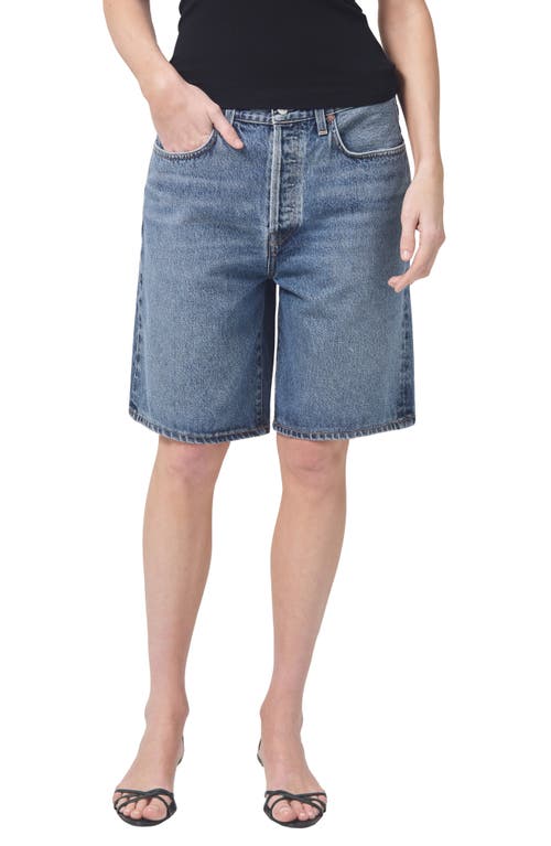 AGOLDE Risha High Waist Denim Shorts Atler at Nordstrom,