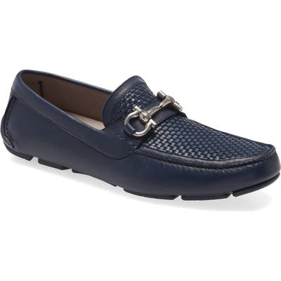 Salvatore Ferragamo Parigi Bit Driving Moccasin M/W - Blue