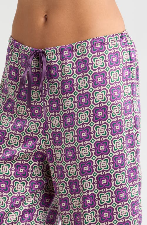 Shop Natori Mayon Pajamas In Purple