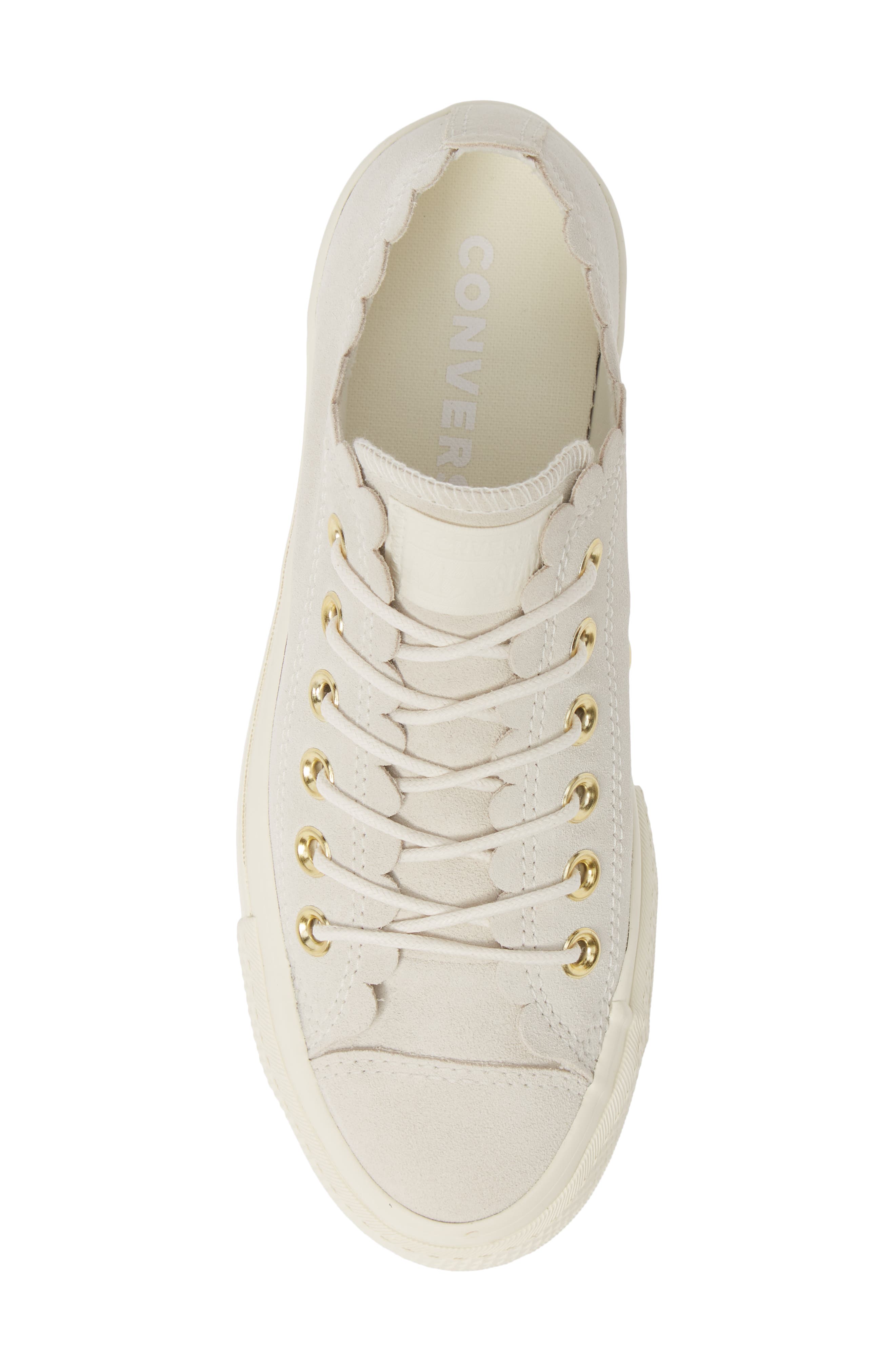 converse scalloped platform