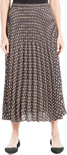 Ken pleated midi skirt deals