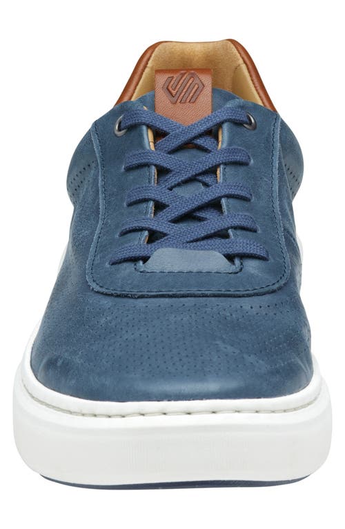 Johnston & Murphy Men's Anders Perfed U-throat Sneakers In Navy Full Grain