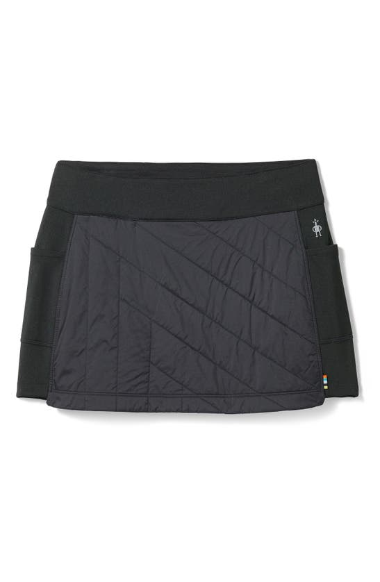 Shop Smartwool Smartloft Insulated Skirt In Black