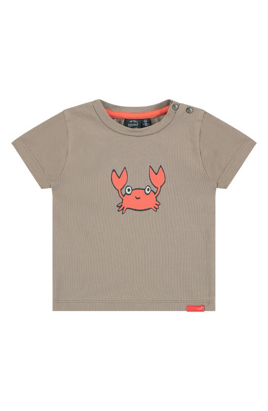 Babyface Babies' Mr Crab Graphic Tee In Taupe