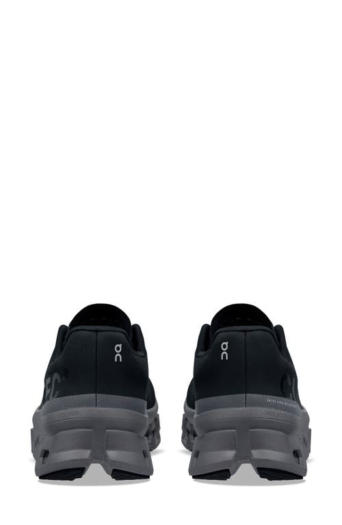 Shop On Cloudmster Running Shoe In Black/magnet