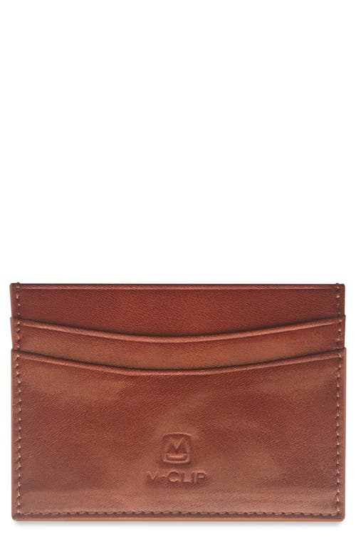 M-Clip® M-Clip RFID Leather Card Case in Brown