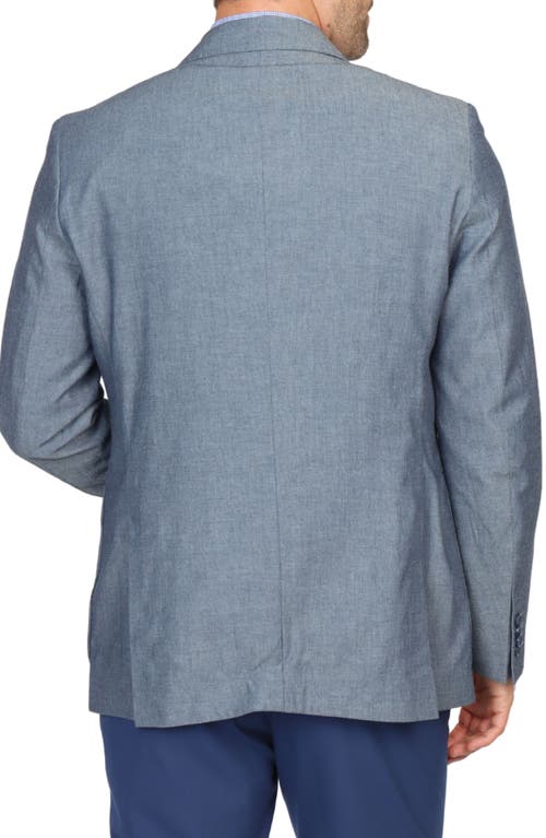 Tailorbyrd Mélange Textured Sport Coat In Dark Indigo