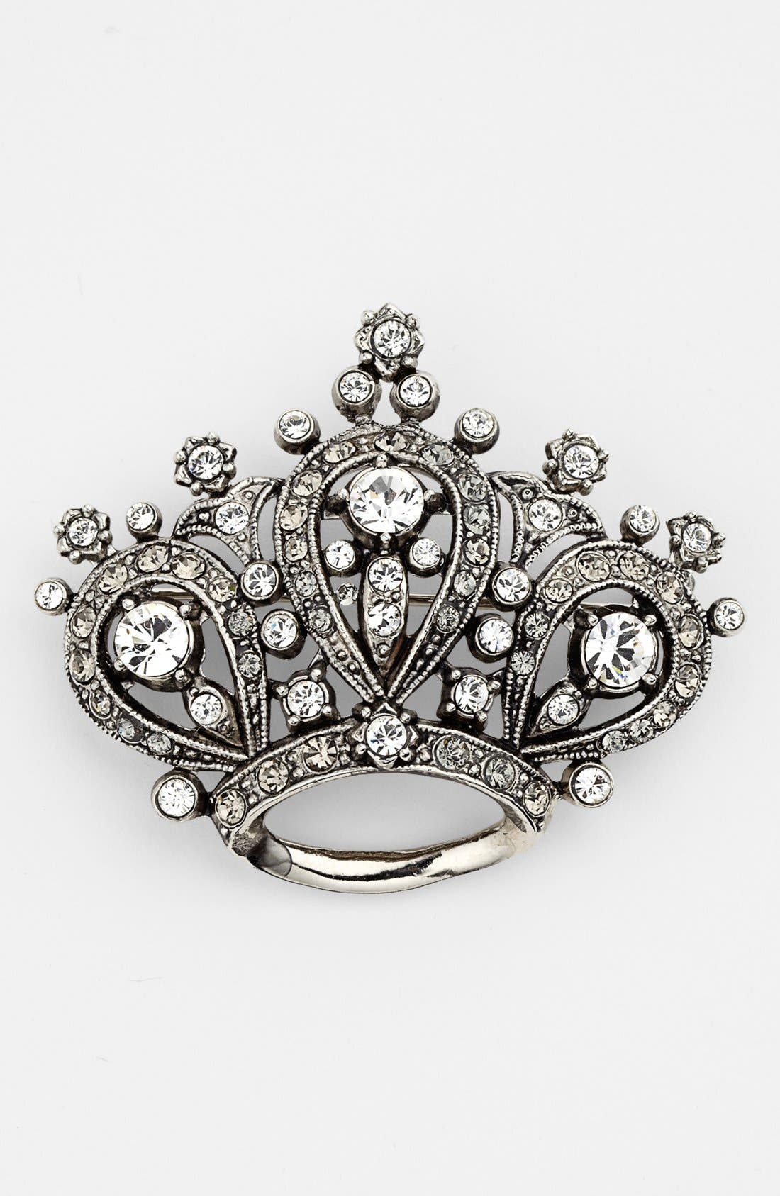 Nordstrom Crystal Crown Brooch Nordstrom