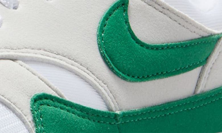Shop Nike Air Max 1 '87 Sneaker In Green/ Malachite/ White/ Black