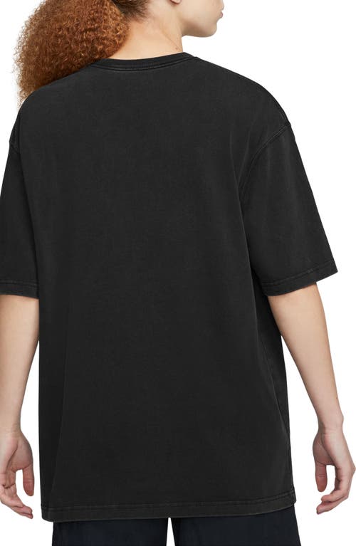 Shop Jordan Heritage What Goes Up Oversize Graphic T-shirt In Black/off Noir