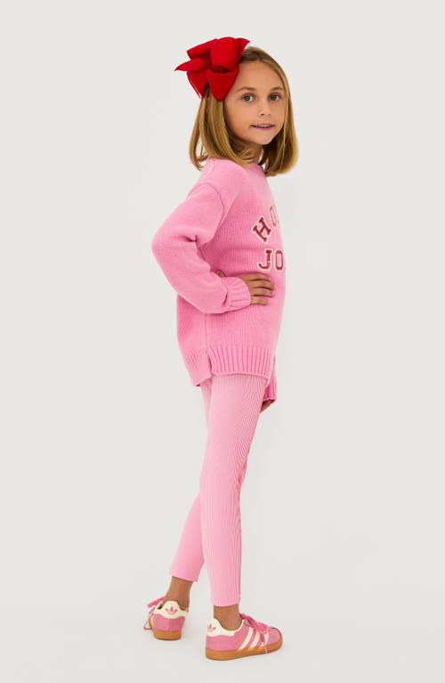 Shop Beach Riot Kids' Little Callie Sweater In Gumdrop Pi