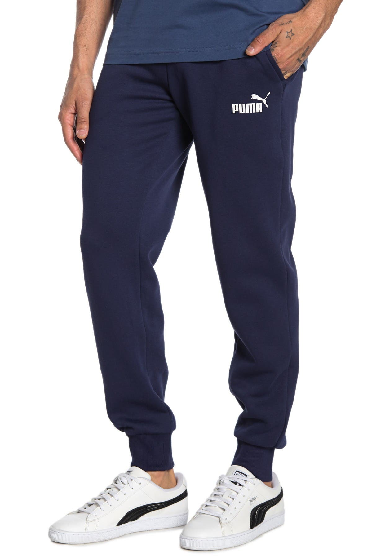 puma essential logo pants