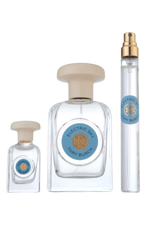 Shop Tory Burch Essence Of Dreams Electric Sky Eau De Parfum Gift Set $206 Value In No Color