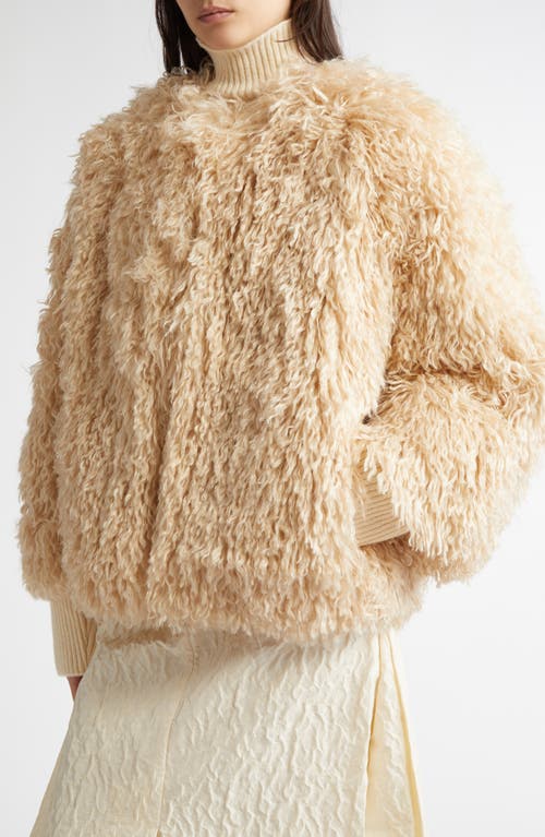 EENK EENK FAUX SHEARLING JACKET 