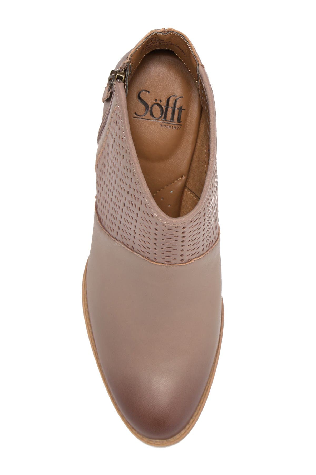 sofft perforated bootie