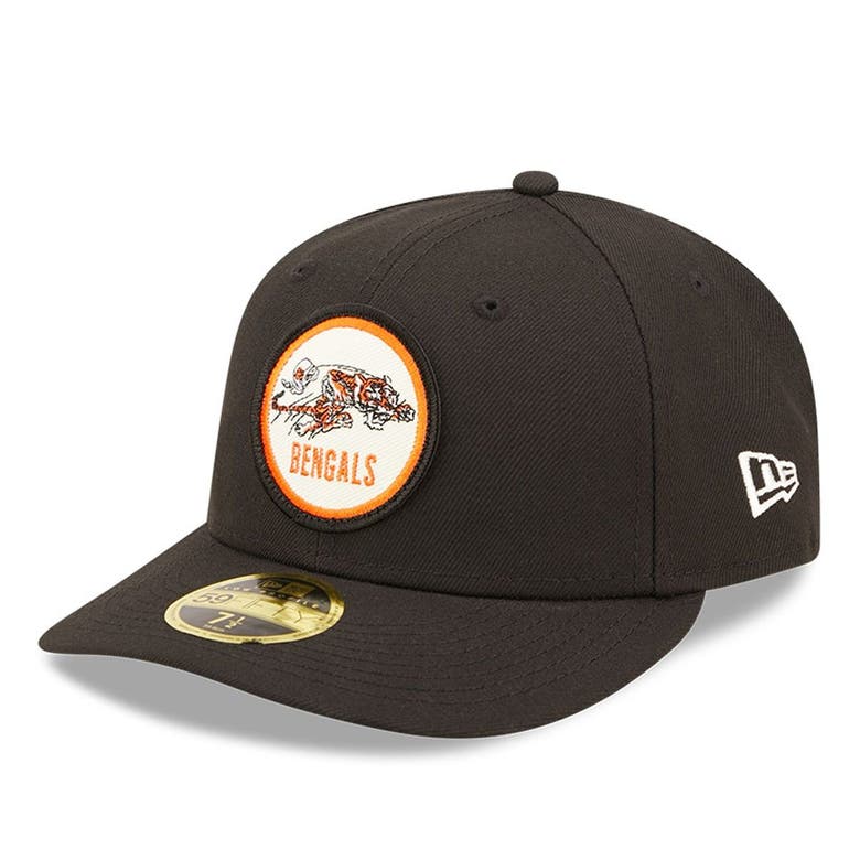 New Era Adult Cincinnati Bengals 2025 NFL Draft Orange 59FIFTY A-Frame Fitted Hat, Men's, Size 7 1/4