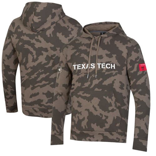 Men's Under Armour Camo Texas Tech Red Raiders Military Appreciation Pullover Hoodie