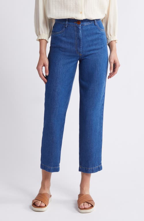 Shop Sessun Sessùn Nica Jeans In Denim Blue