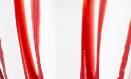 Vietri Nuovo Stripe Wine Glass In Red