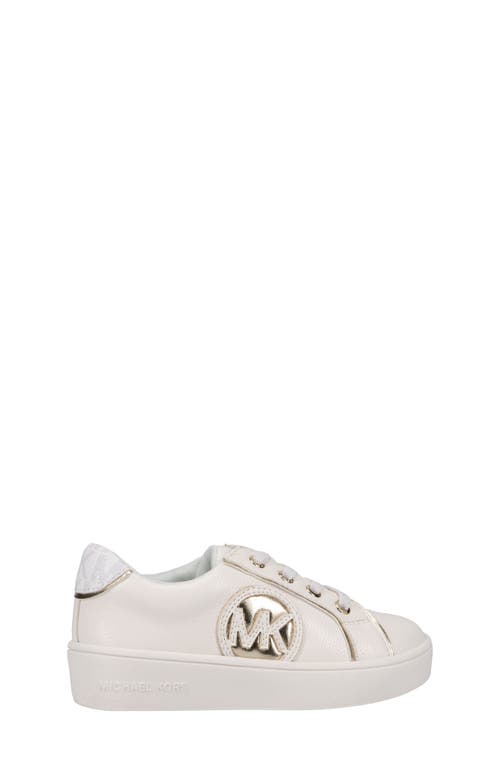 Shop Michael Michael Kors Kids' Jem Sneaker In White