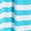  Teal Scuba- White Charm Stripe color