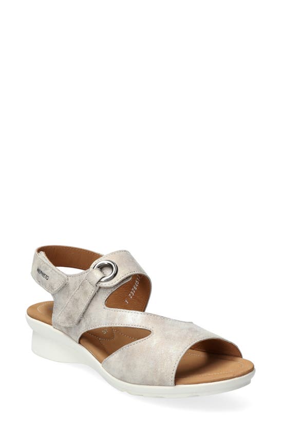 Shop Mephisto Prissie Ankle Strap Sandal In Light Taupe