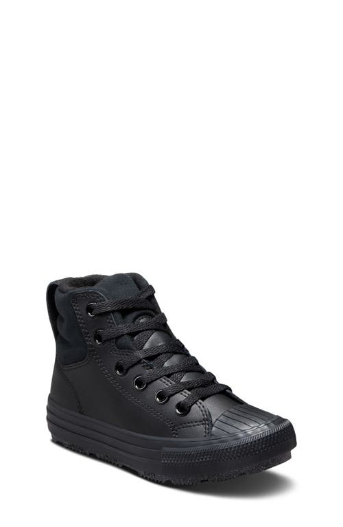 Converse Kids' Chuck Taylor® All Star® Berkshire Boot in Black/Black/Iron Grey