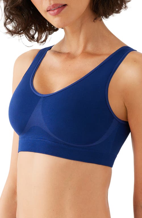 Shop Wacoal B-smooth Seamless Bralette In Blue Depths