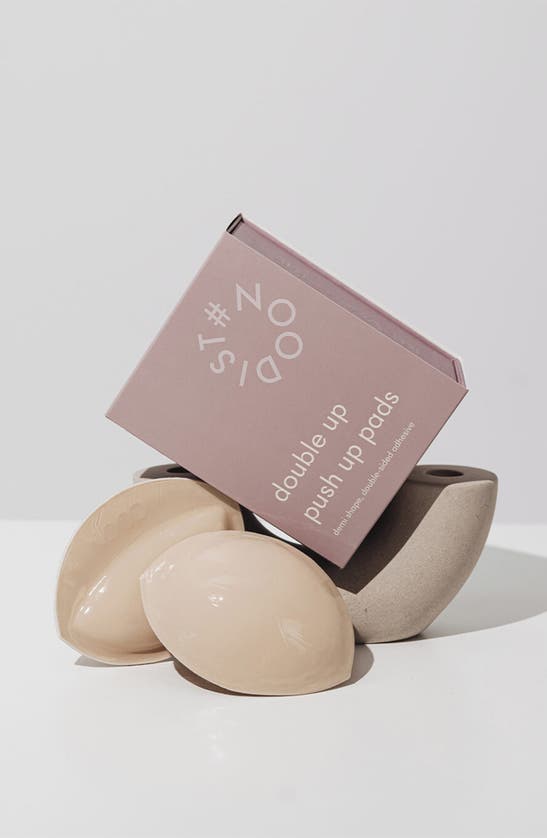 Shop Nood Double Up Push-up Pads In No.5 Soft Tan