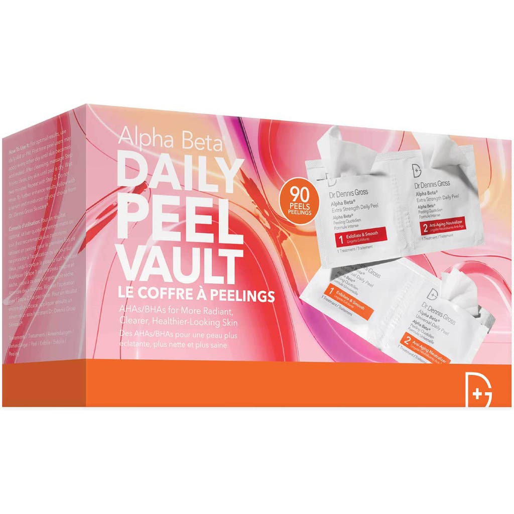 Dr Dennis Gross Skincare Dr. Dennis Gross Skincare Alpha Beta Daily Peel Vault Set $245 Value In No Color