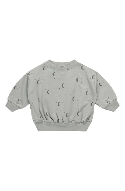 QUINCY MAE QUINCY MAE MOON FRENCH TERRY SWEATSHIRT 